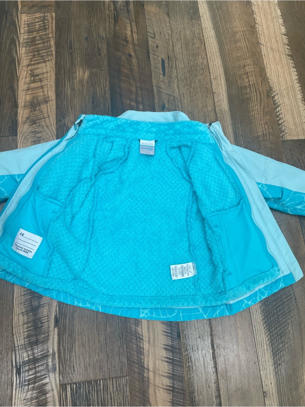 Columbia 2pc Omni Heat winter coat girl 6/6X - Picture 2 of 9